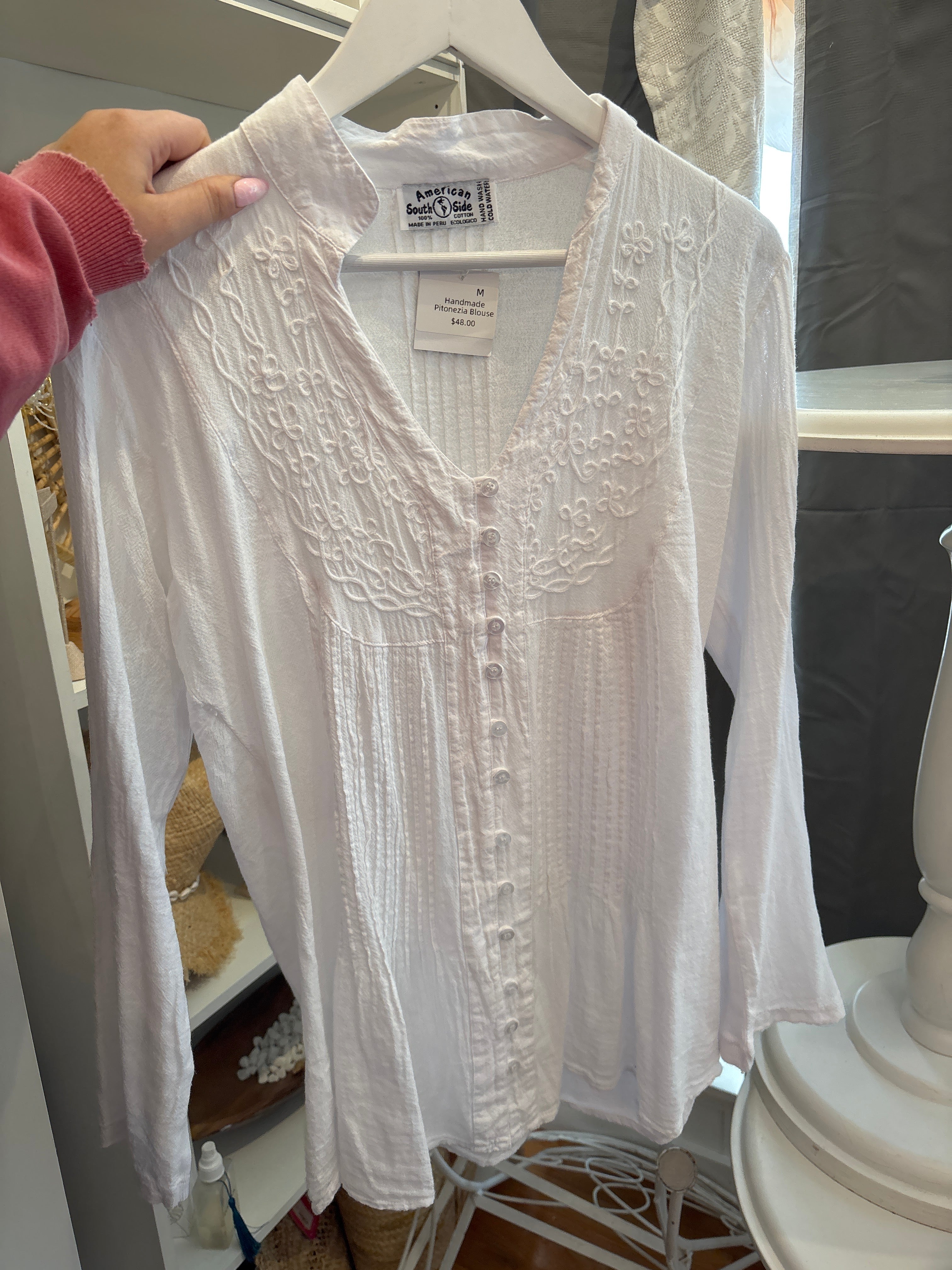 Handmade Pitonezia Blouse