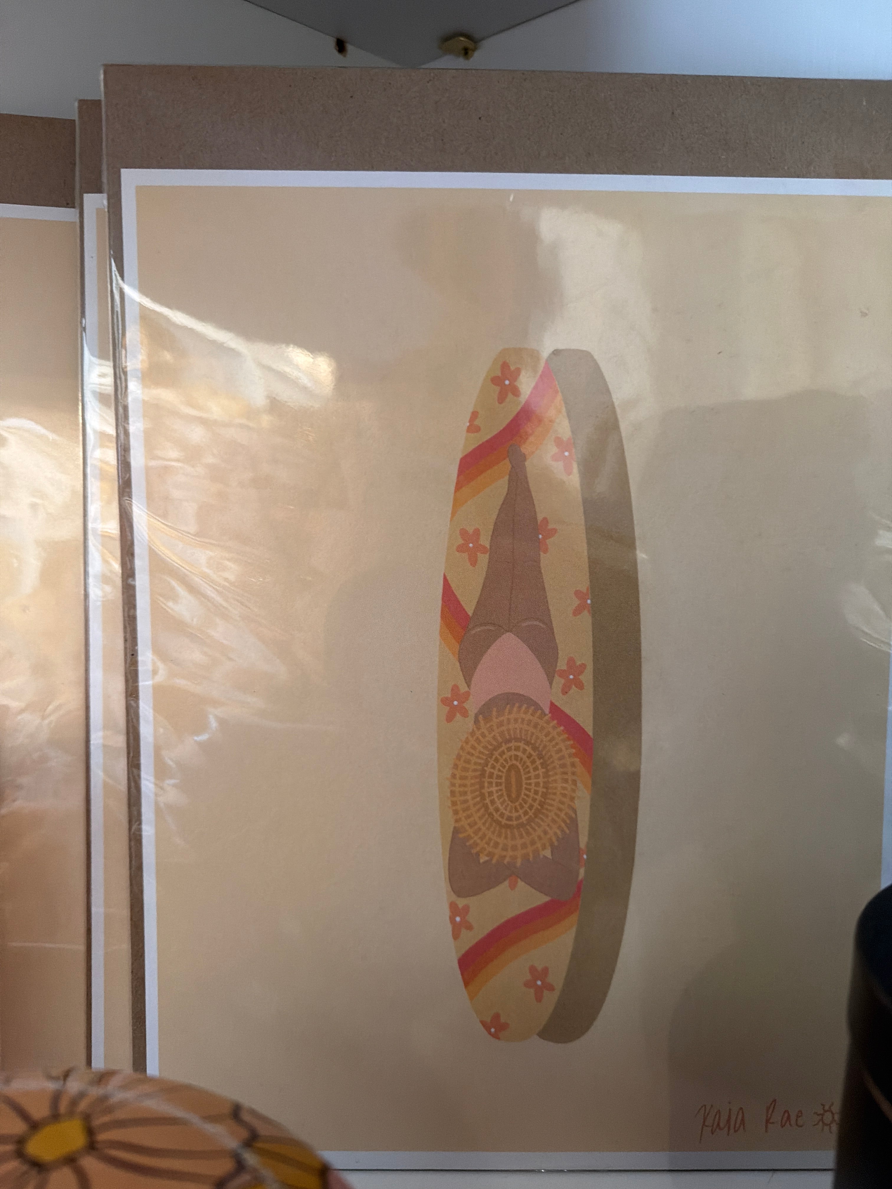 Surf Cowboy Print