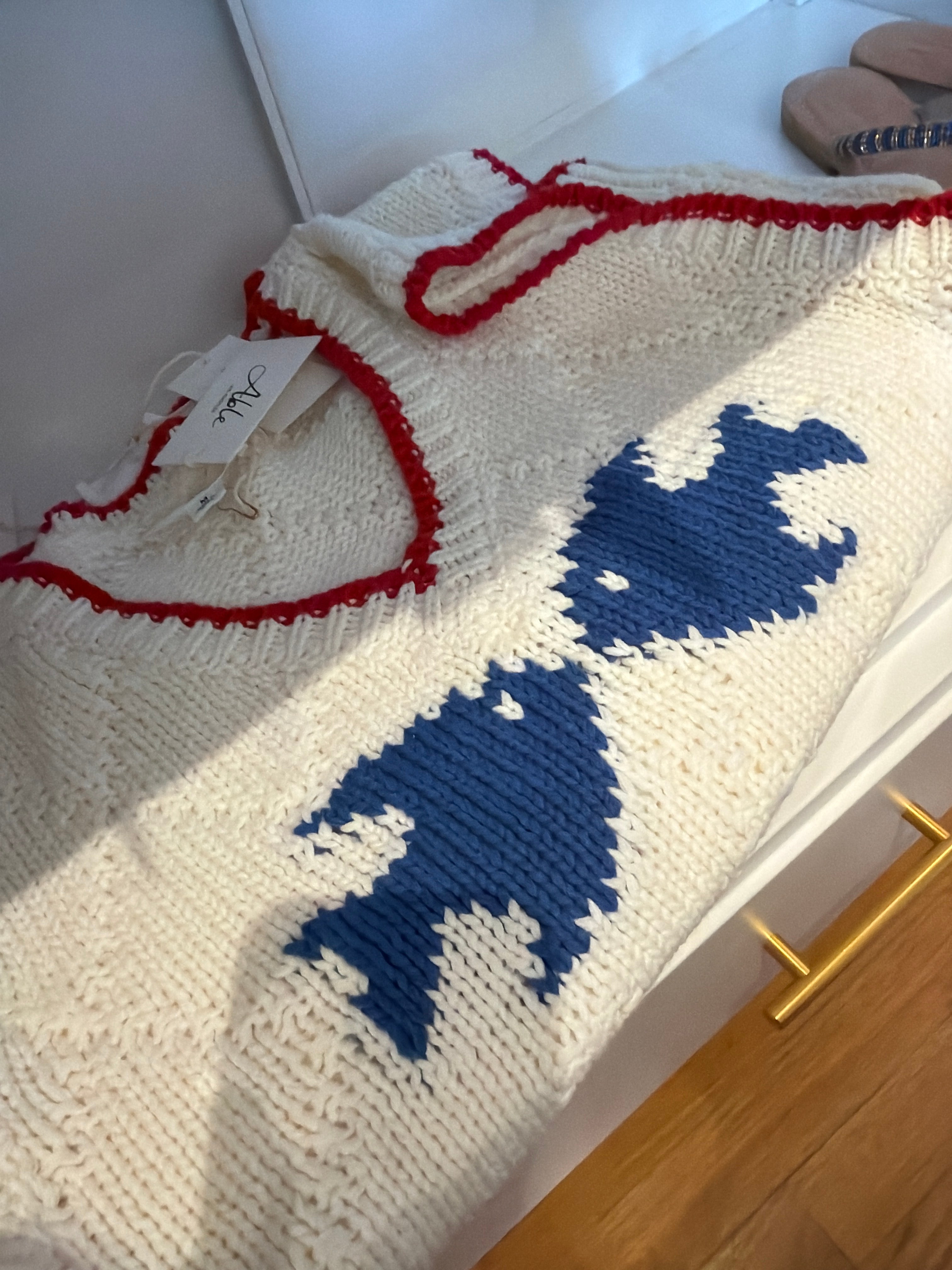 Heart Fish Sweater Top
