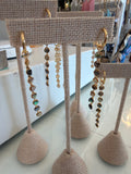 Gemstone Drop Huggies