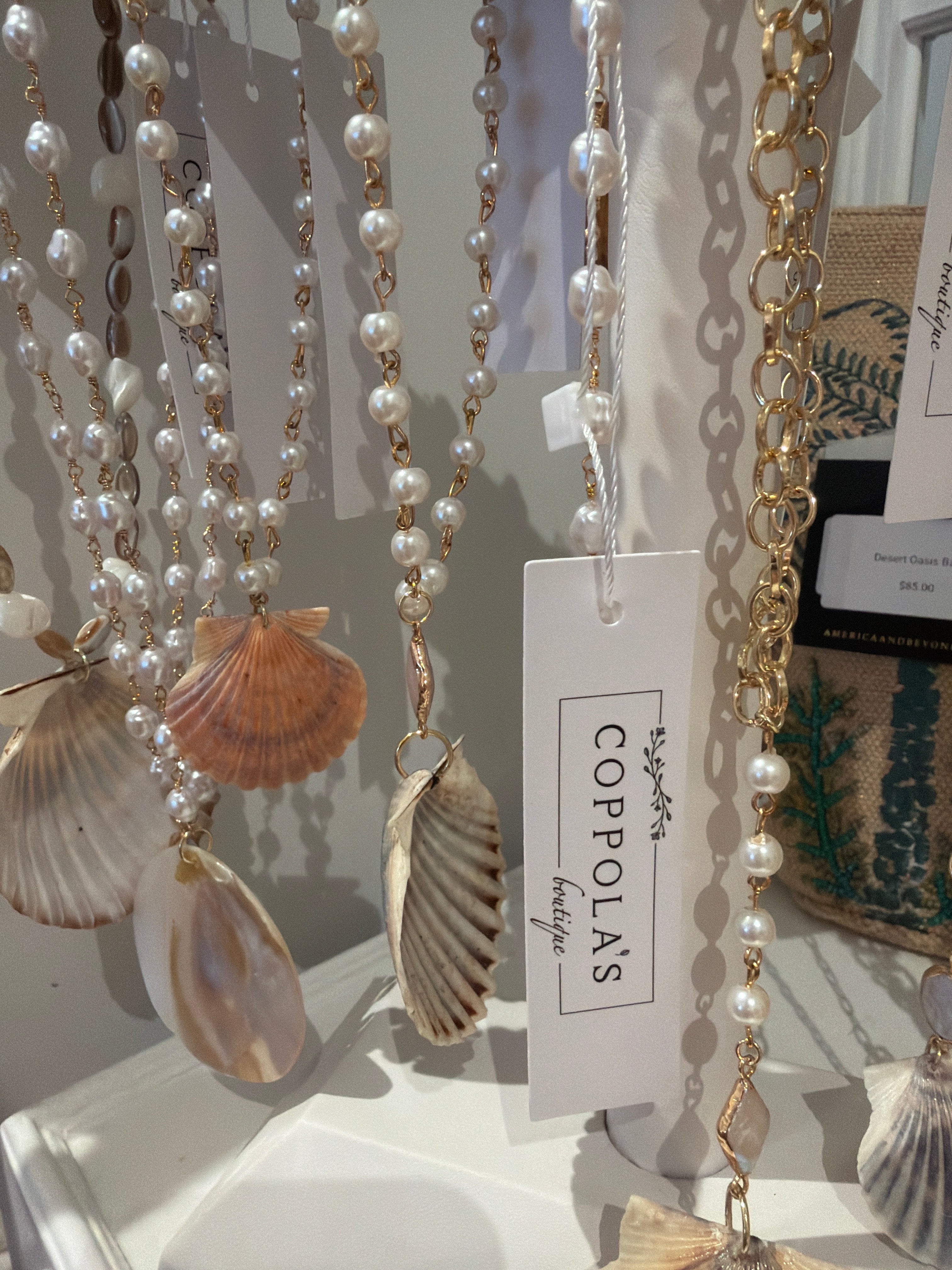 Seashell Pendant Necklace