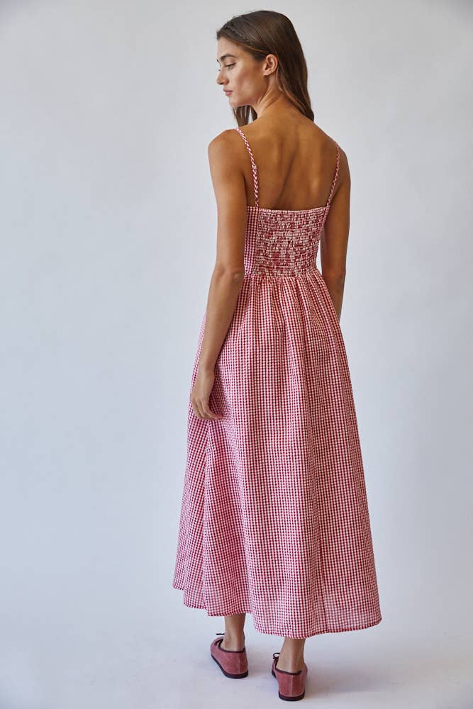 Sweet Escape Picnic Bow Dress