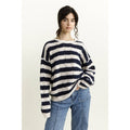 Striped Thick Knit Sweater