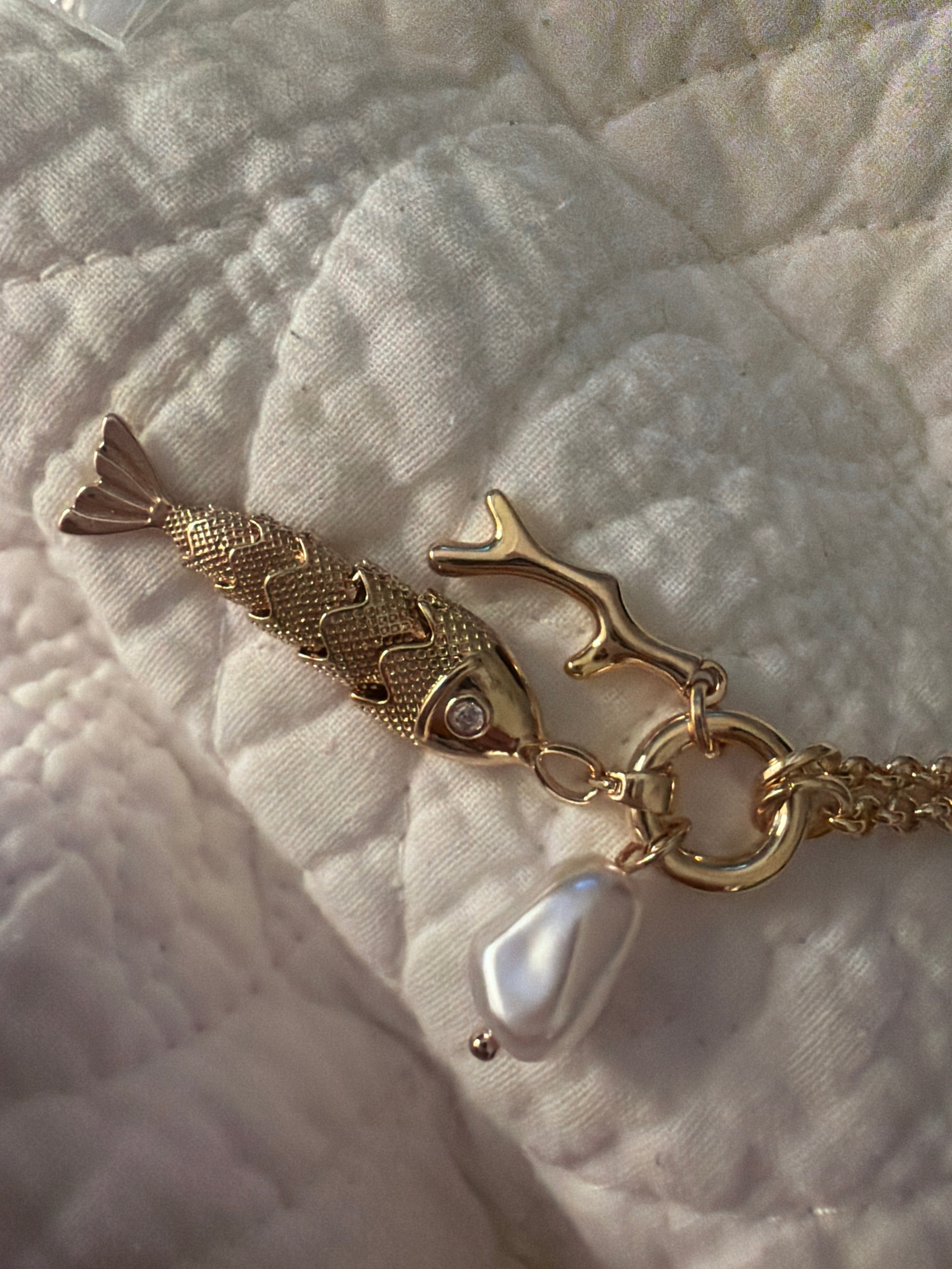 Fish Charm Necklace