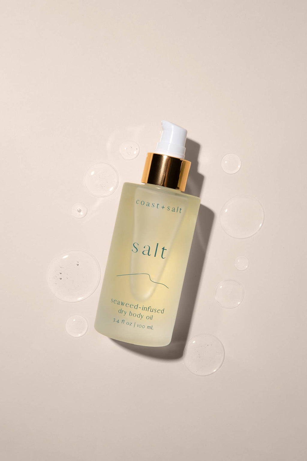 Salt Seaweed-Infused Dry Body Oil