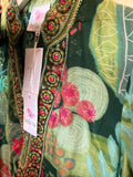 The Jasmine Green Lana Kaftan