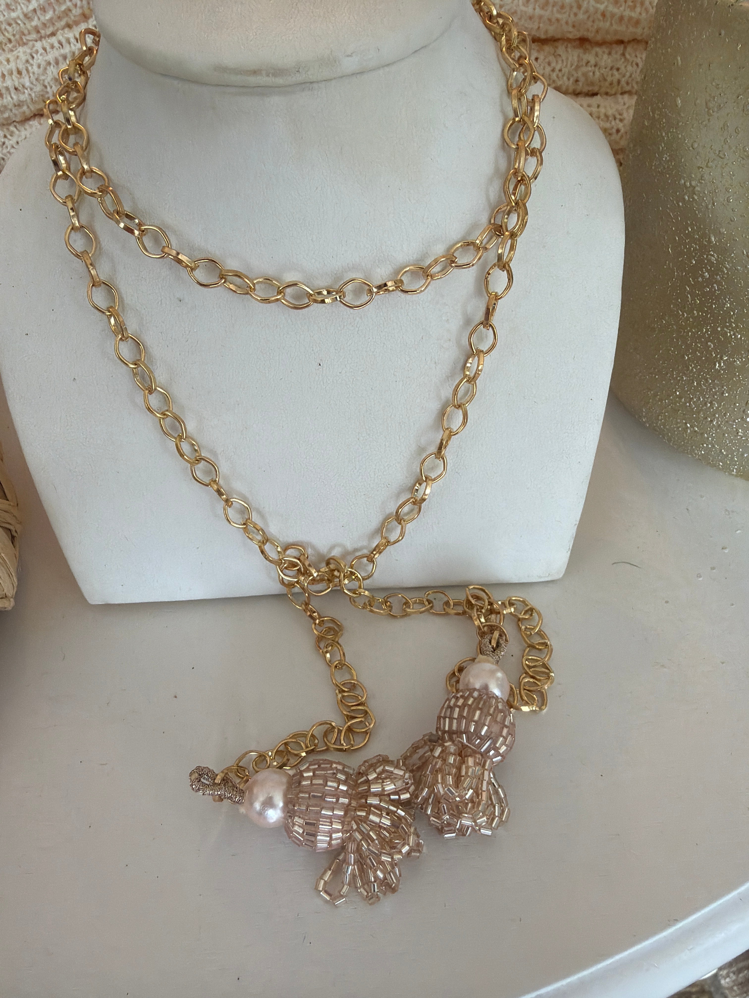 Tassel Wrap Necklace