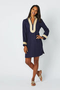 Classic Navy Tunic w/ Metallic Rope Trim