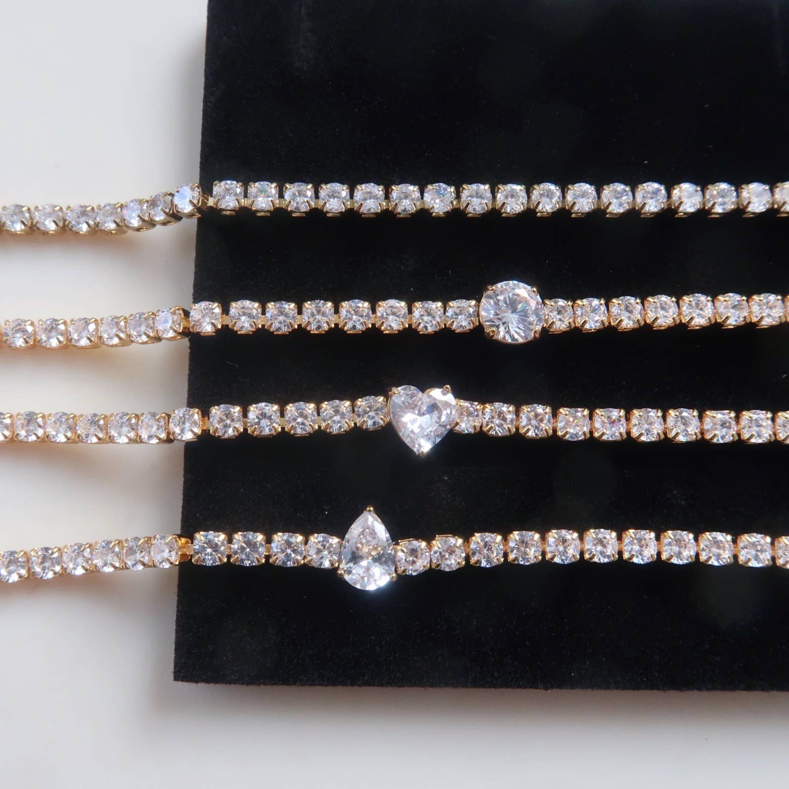 Rhinestone Tennis Bracelet