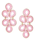 Ginger Straw  Earrings