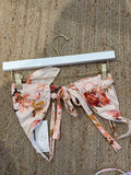 The Sarah Triangle Floral Bikini Top
