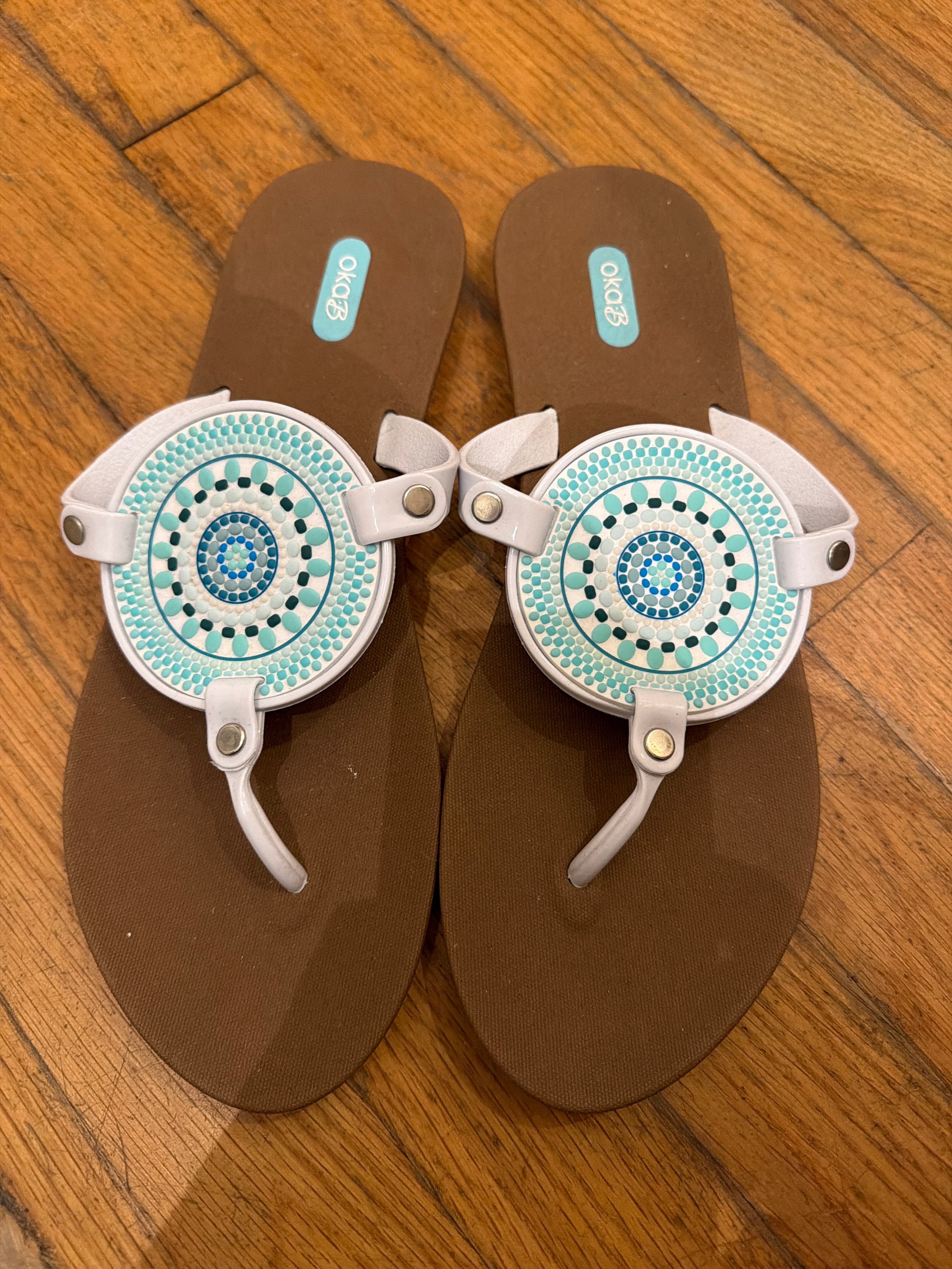 Mandala Sandals