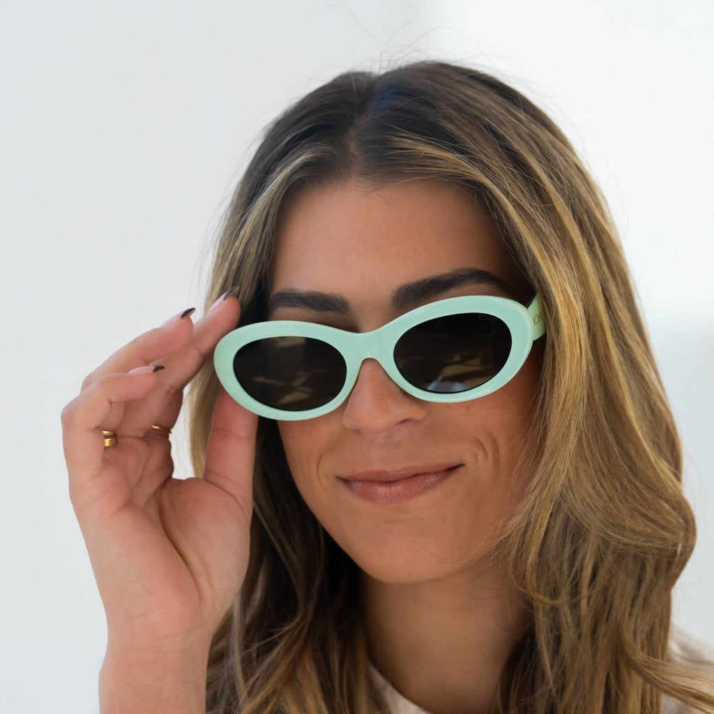 Cora Mint Sunglasses