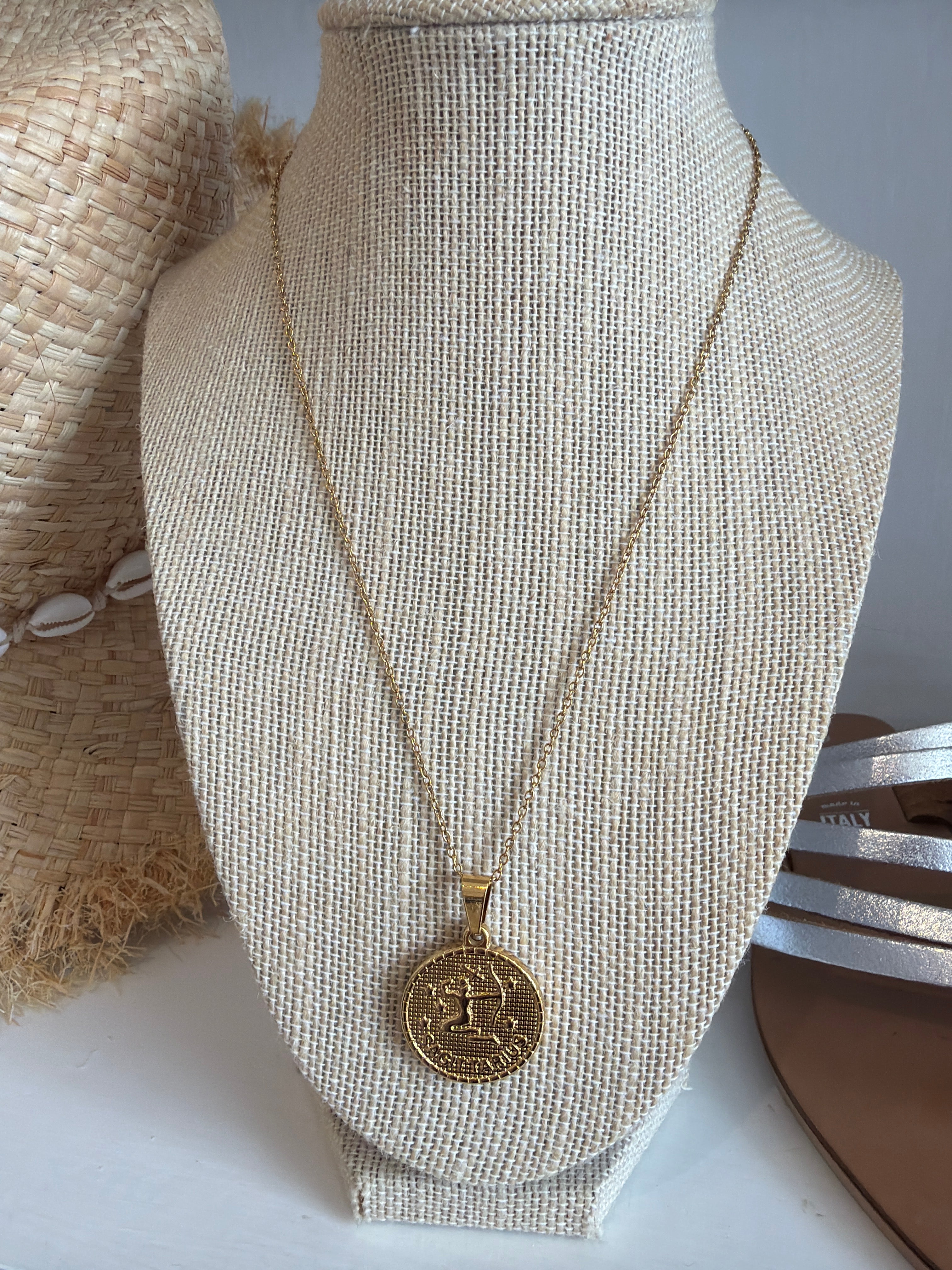 Zodiac Gold Necklace