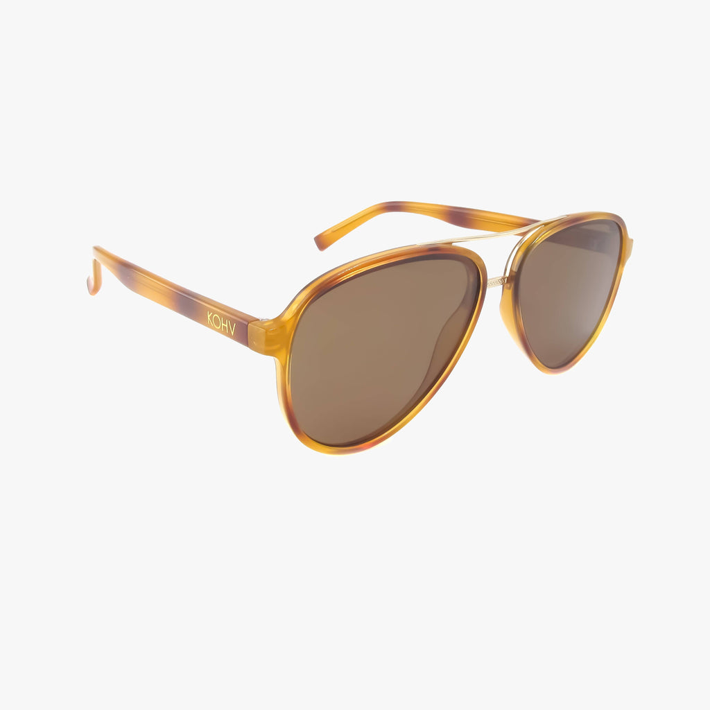 Knox Honey Tortoise Polarized Sunglasses