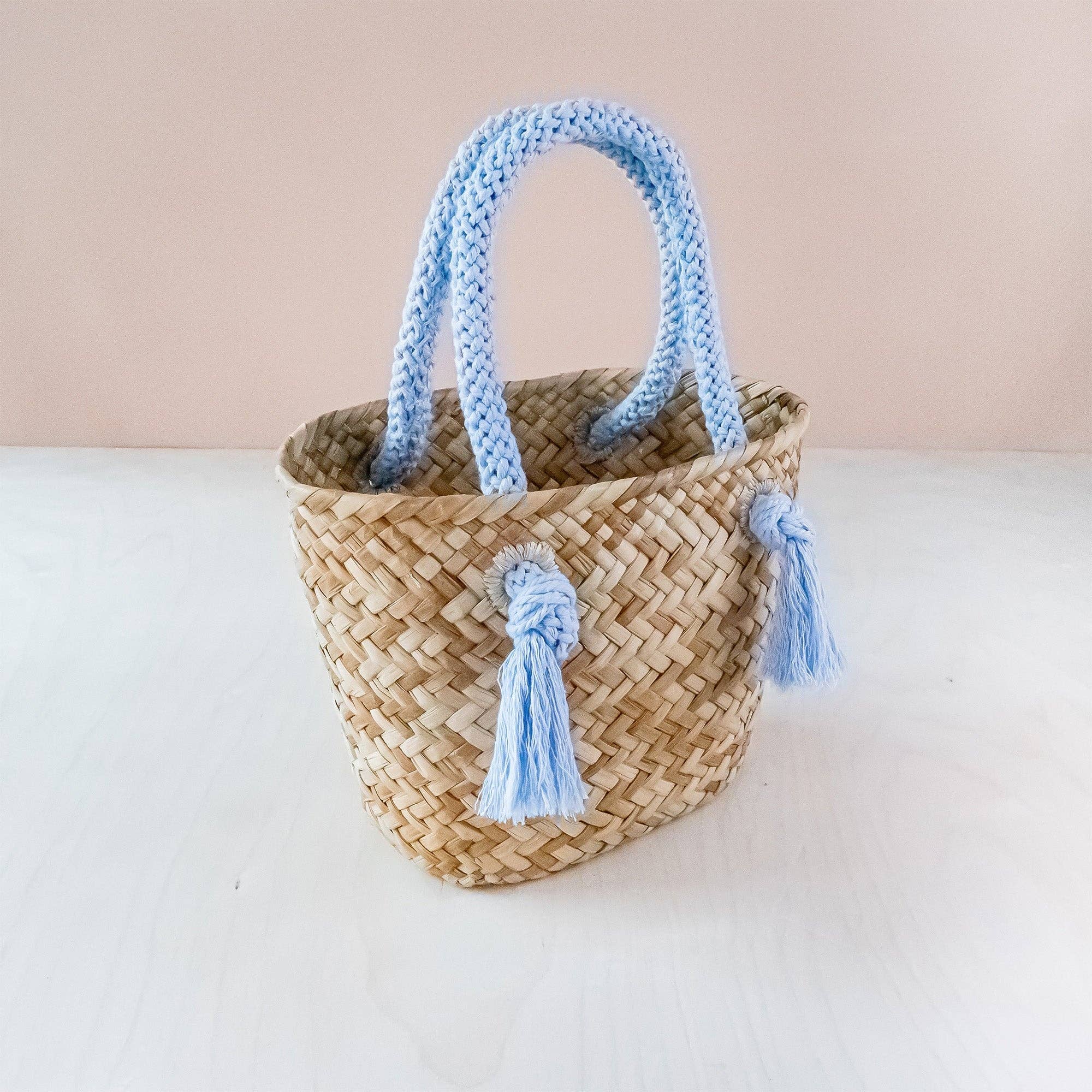 Powder Blue Small Tote