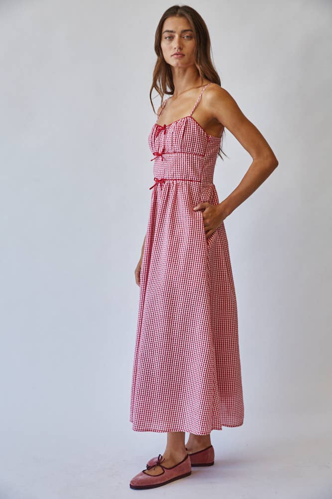 Sweet Escape Picnic Bow Dress