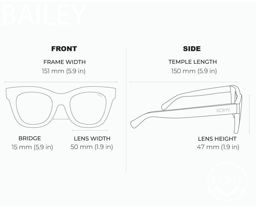 Bailey Amber Tortoise Polarized Sunglasses
