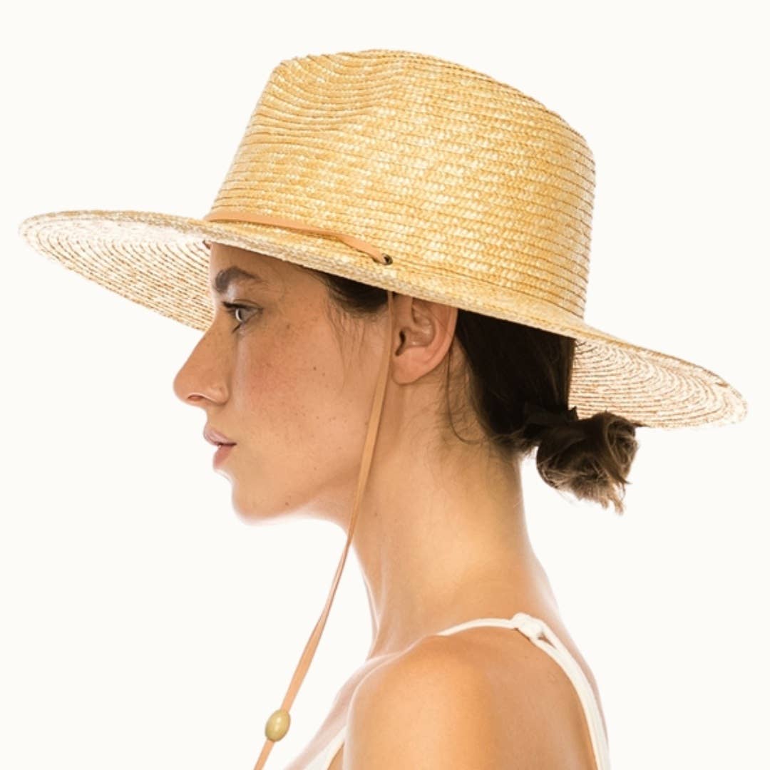 Structured Summer Straw Rancher Hat
