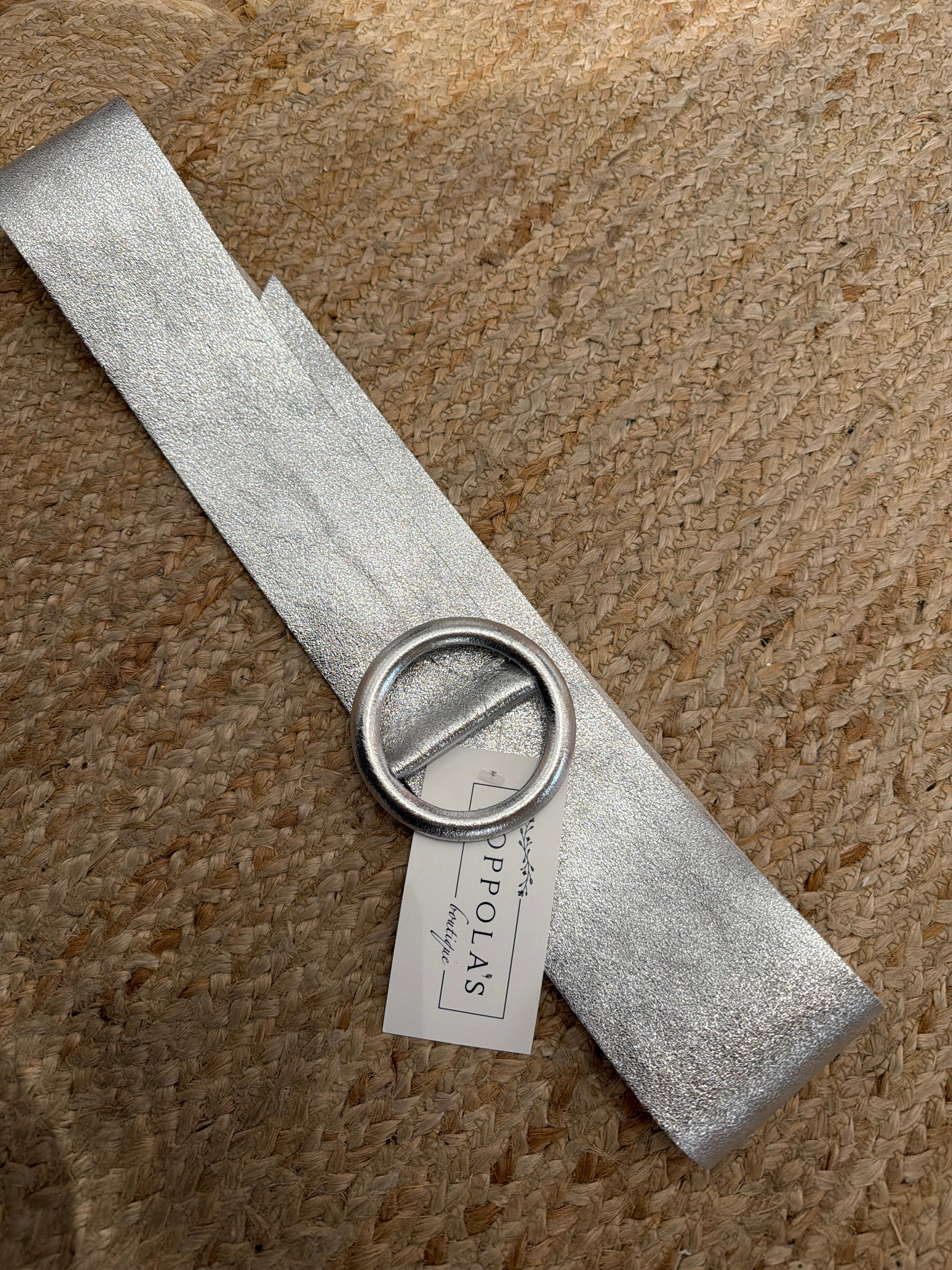 Silver Janice Belt