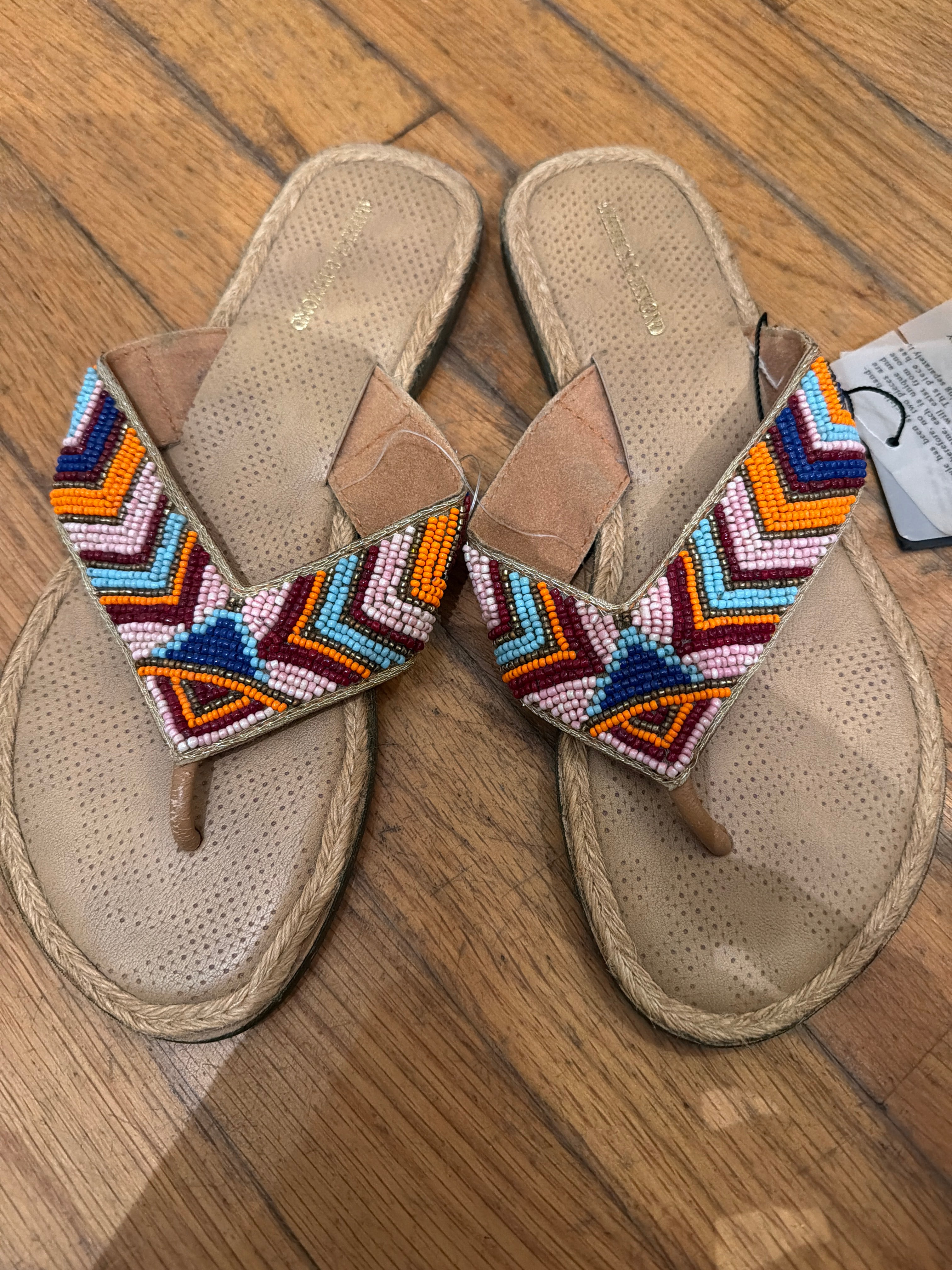 Aurora Beaded Sandal