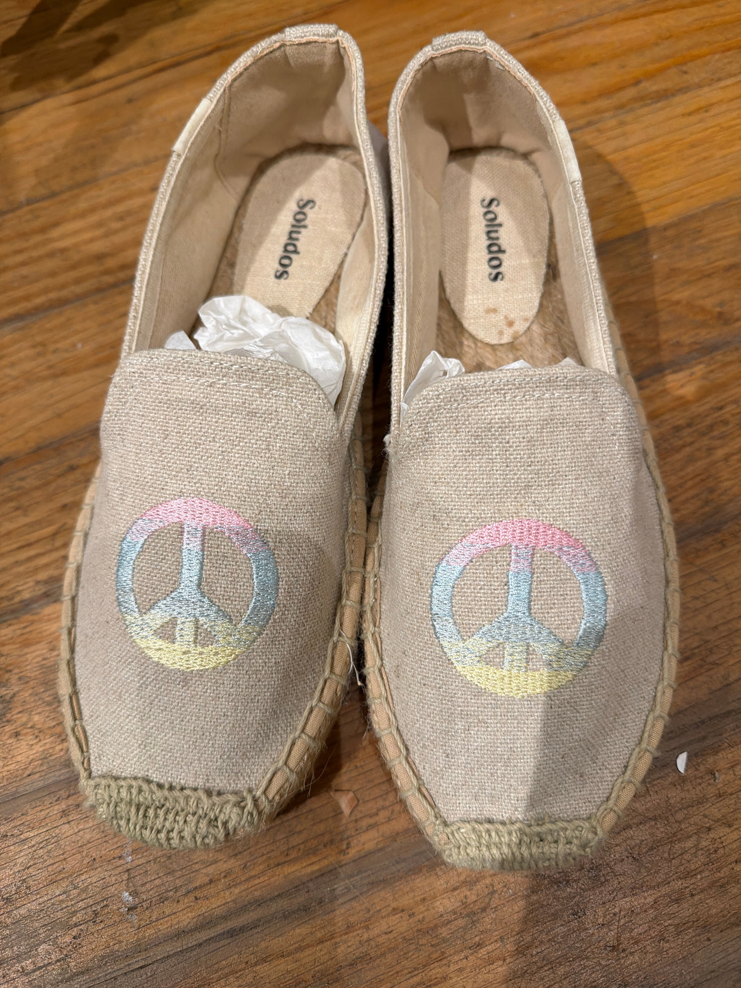 Peace Sign Slipper