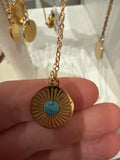 Turquoise Pendant Necklace