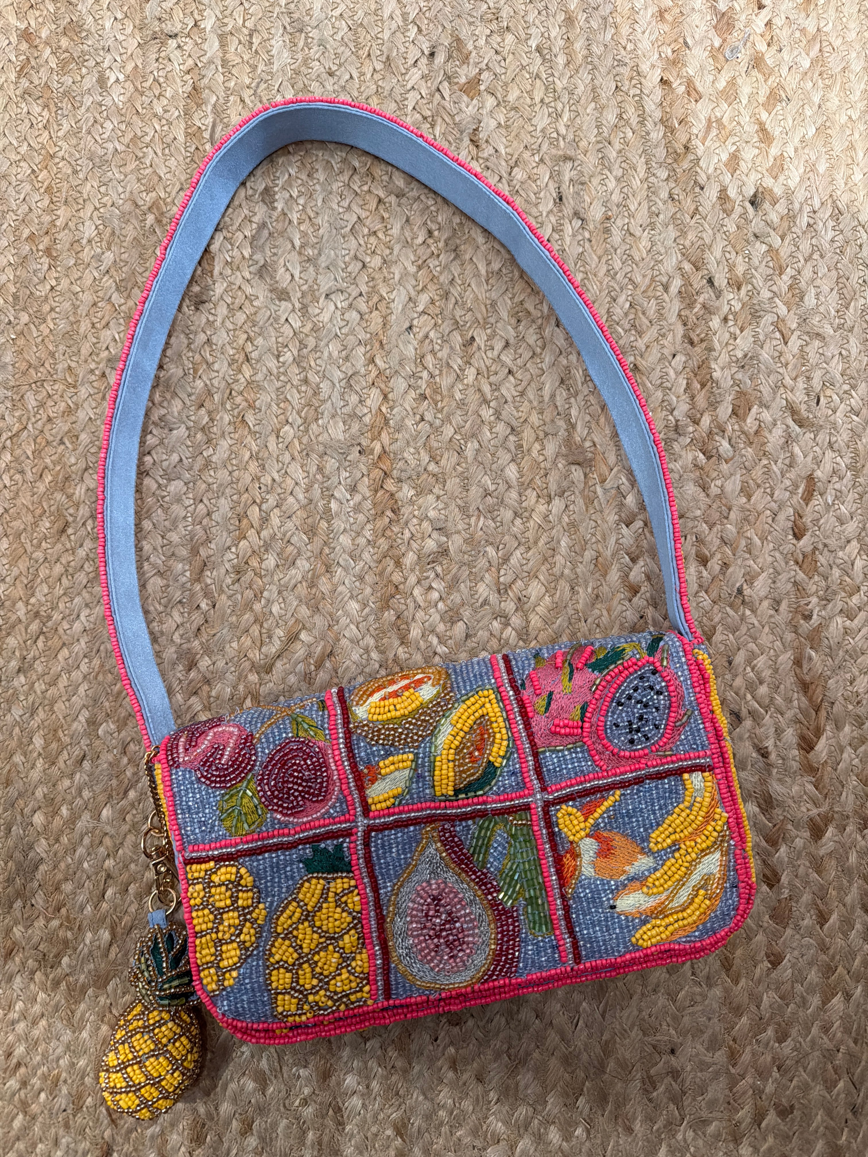 Fruit Beaded Bag
