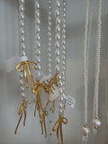 Pearl Bliss Bow Necklace