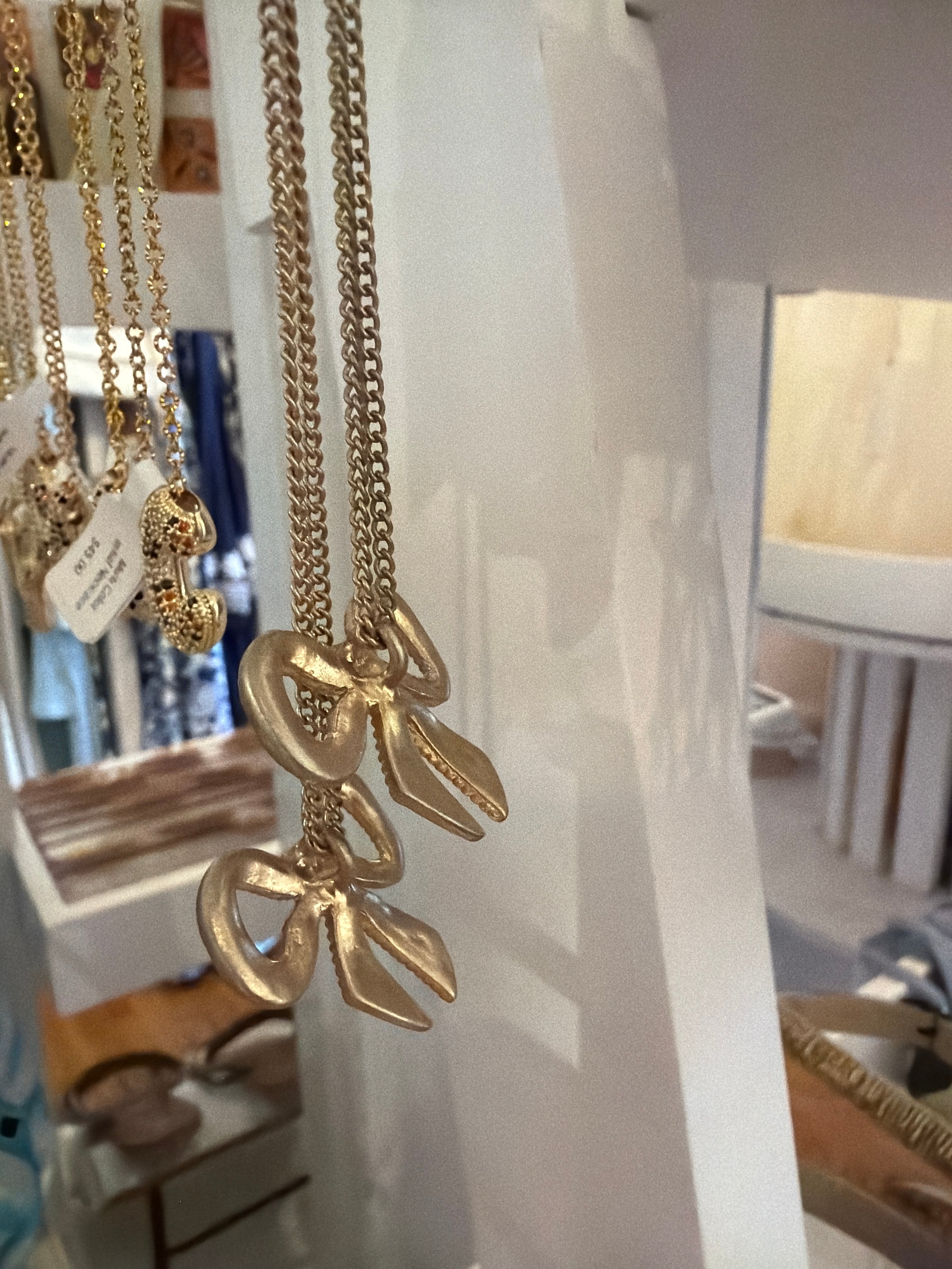 Dominique Bow Pendant
