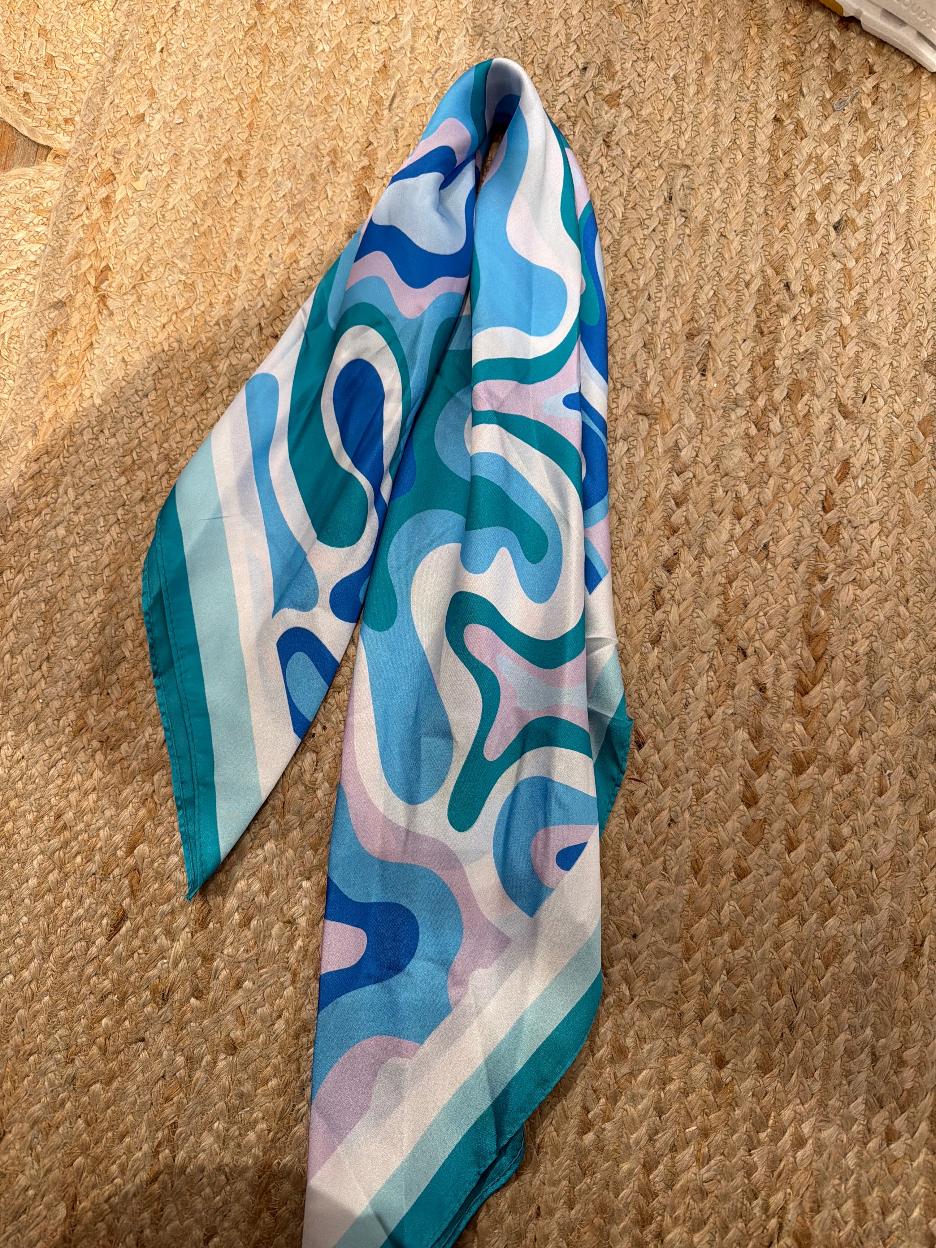 Aqua Scarf