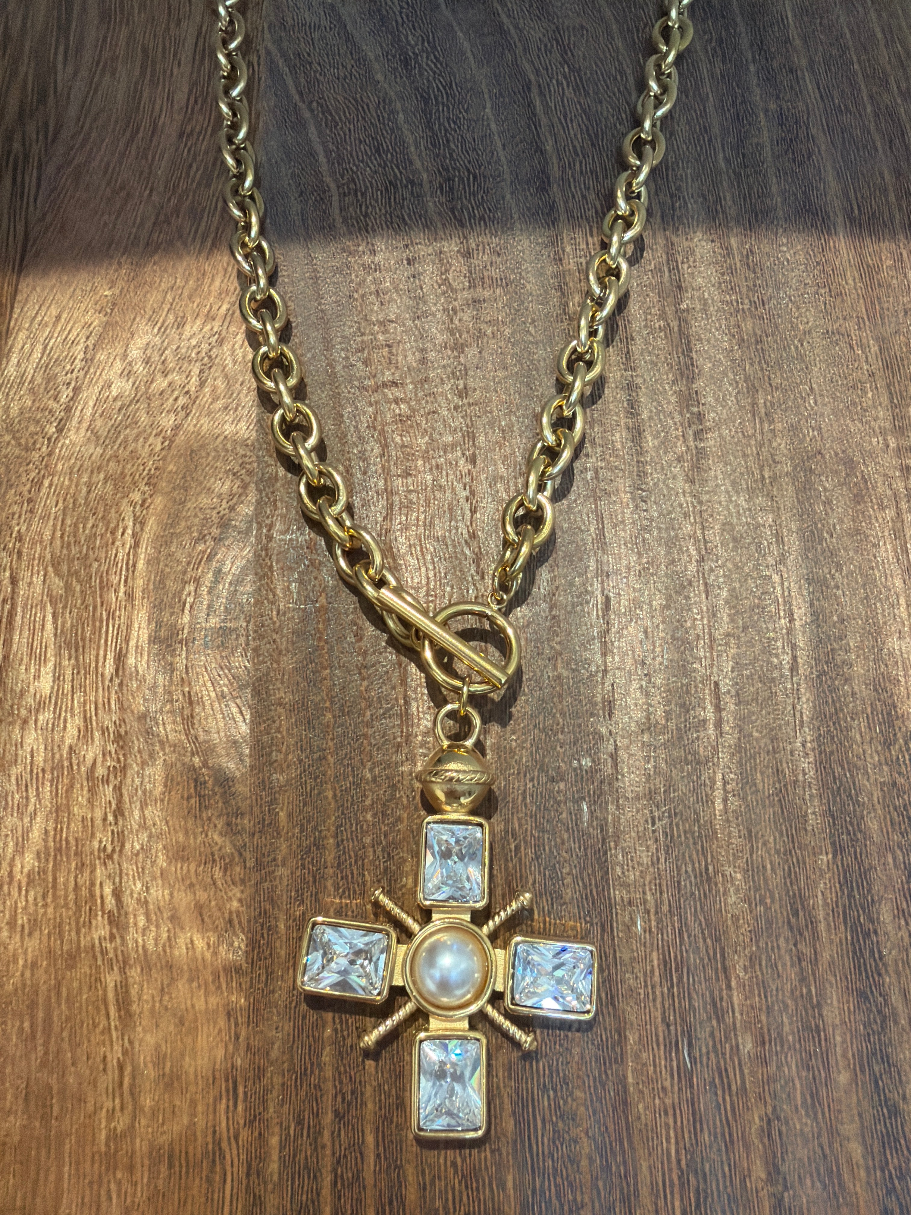Valerie Cross Necklace
