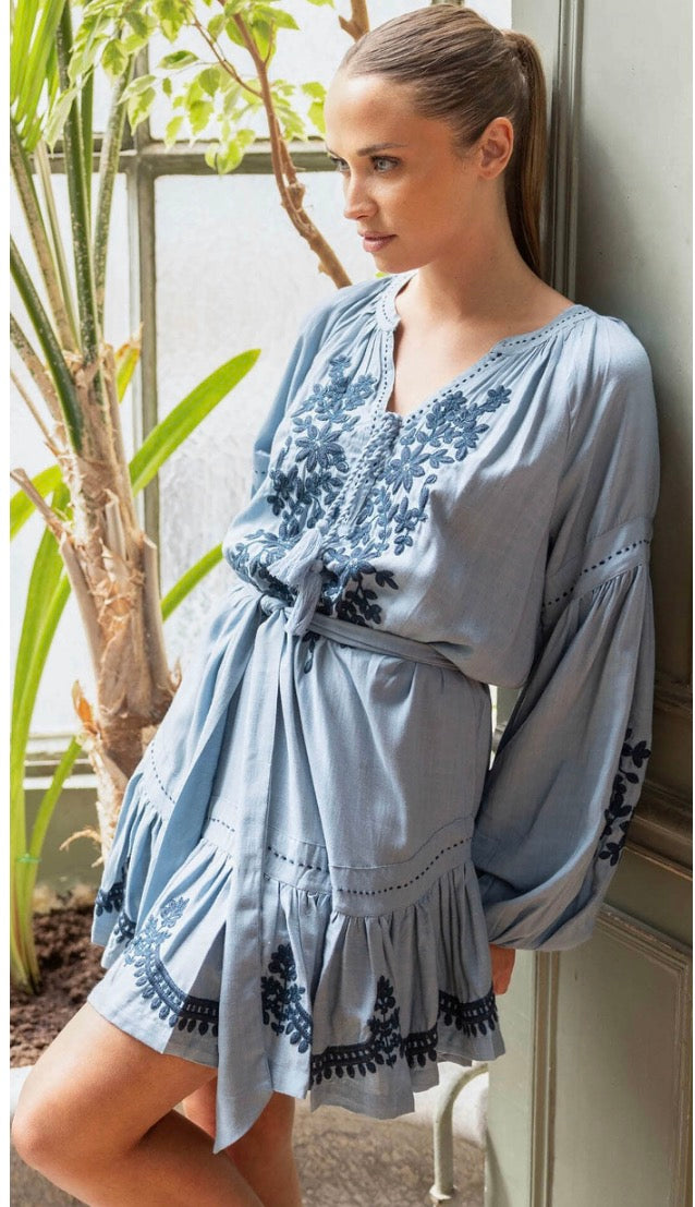 Miss June Blue Anouk Dress