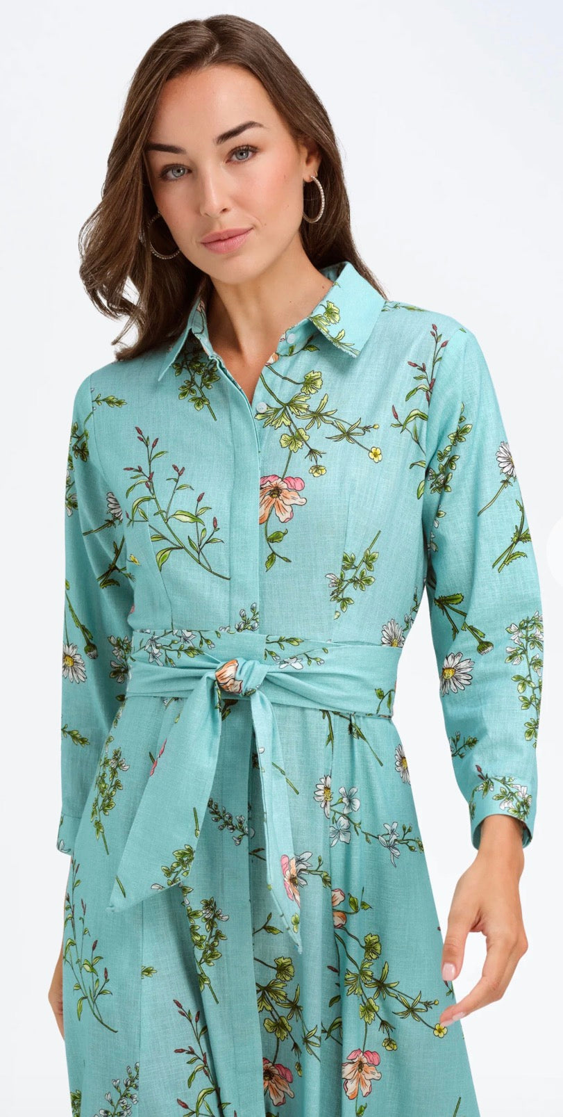 Meadow Blue Kit Shirt Dress