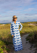 Beaded Eyelet Caftan
