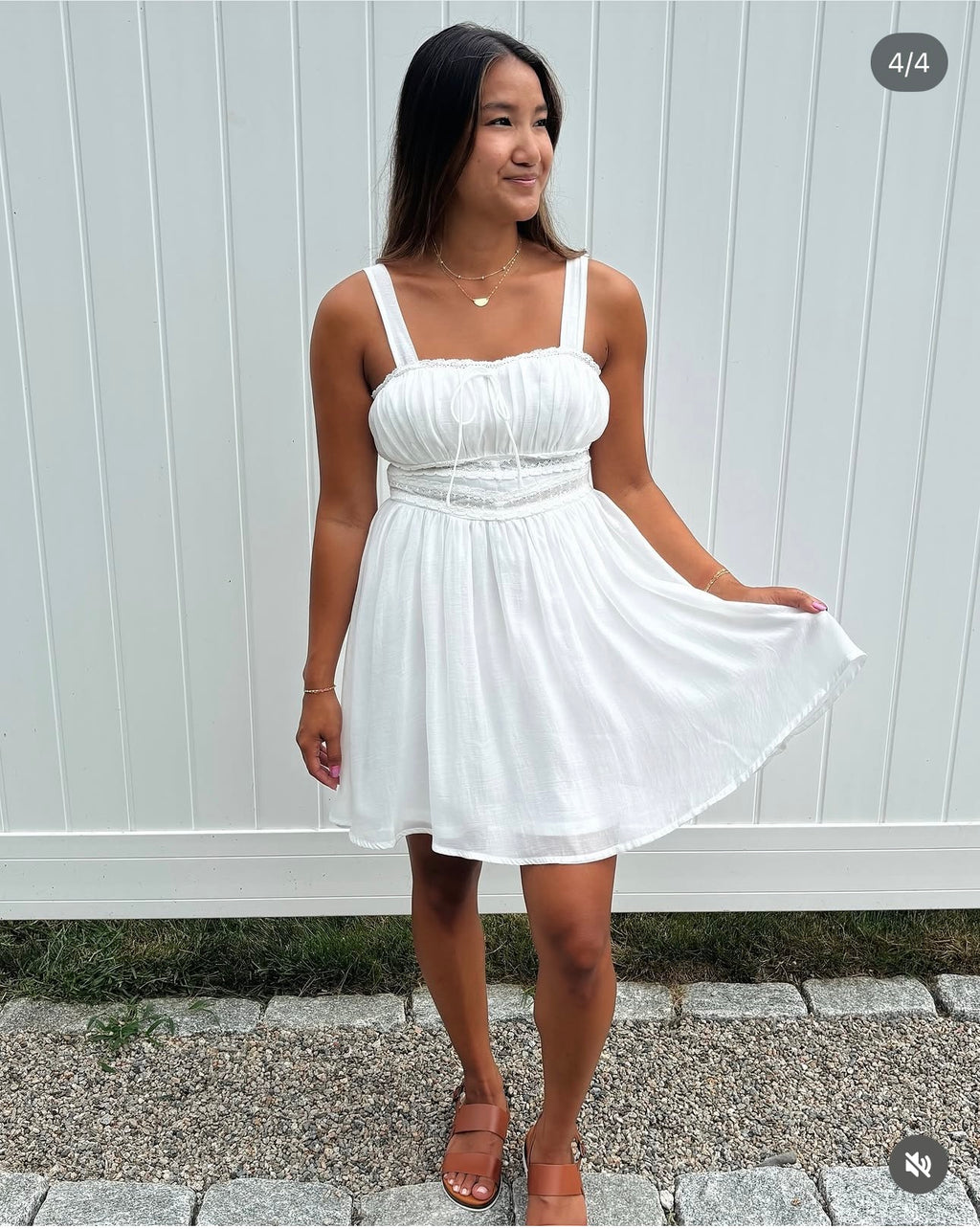Sally Lace Mini Dress