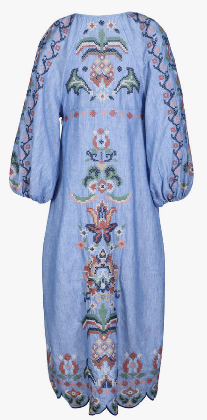 Blue Garden Tapestry