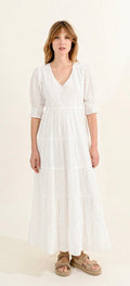 Smocked English Lace Dress