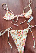 Peach Floral Kendall Top