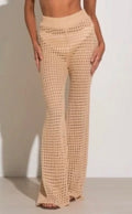 Crochet Natural Pants