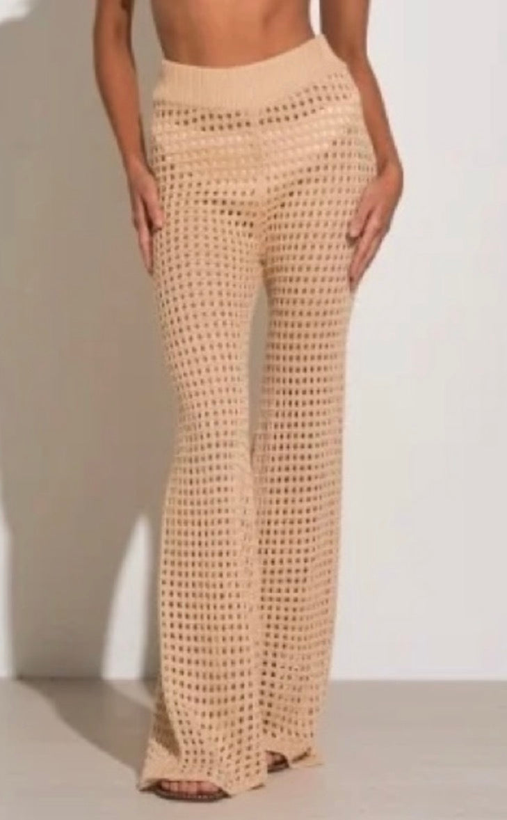 Crochet Natural Pants