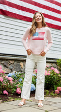 Pink Flag Sweater