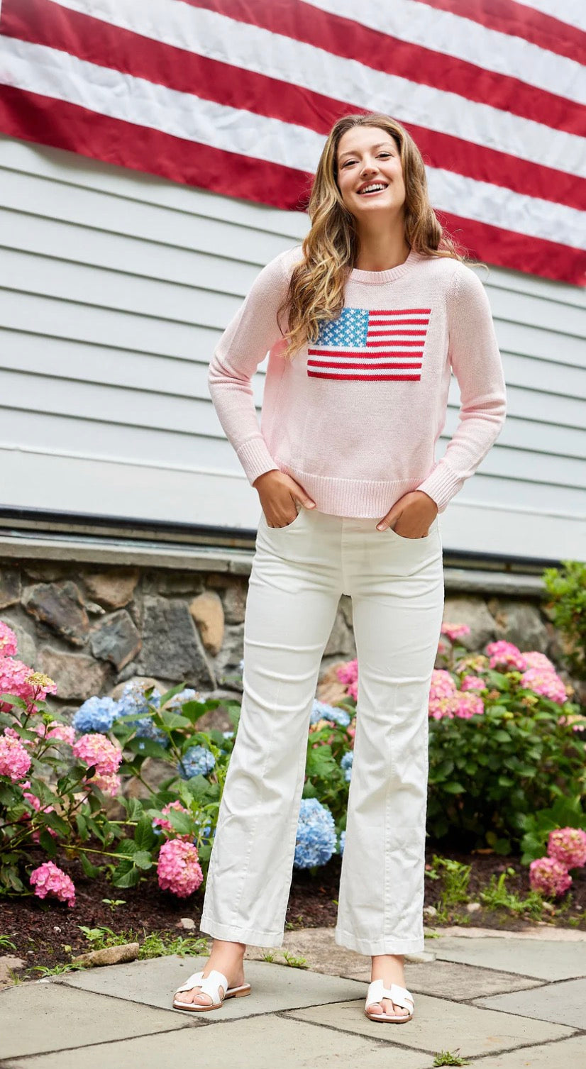 Pink Flag Sweater