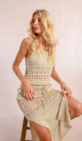 Golden Girl Crochet Top