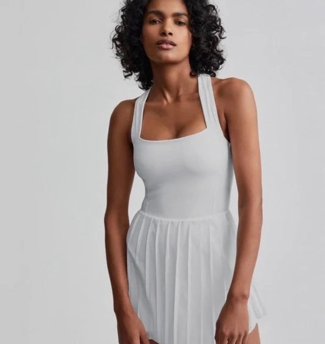 Carina Dress in White