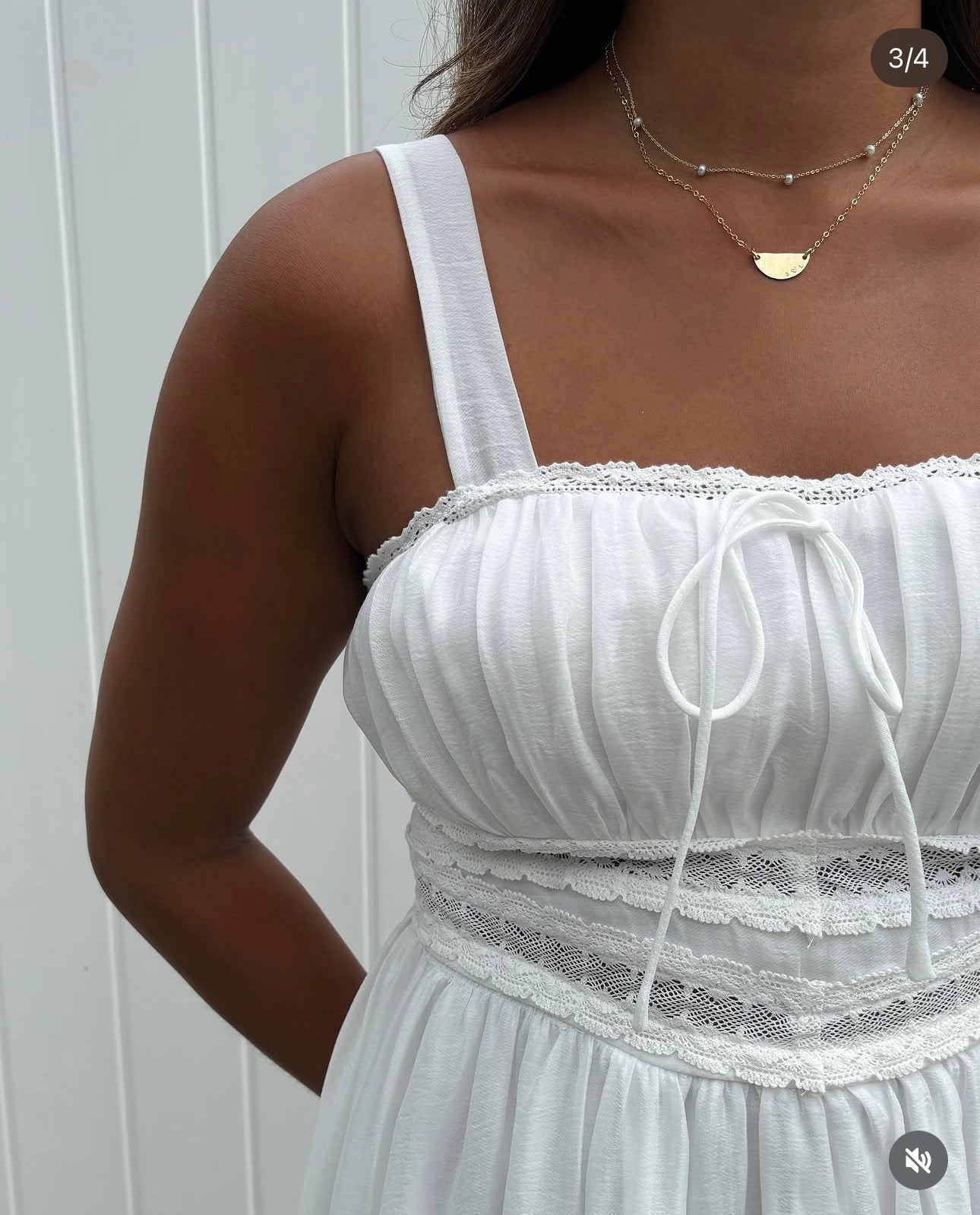 Sally Lace Mini Dress