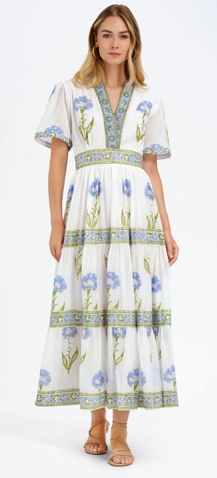 Erin Nicole Blue Dress