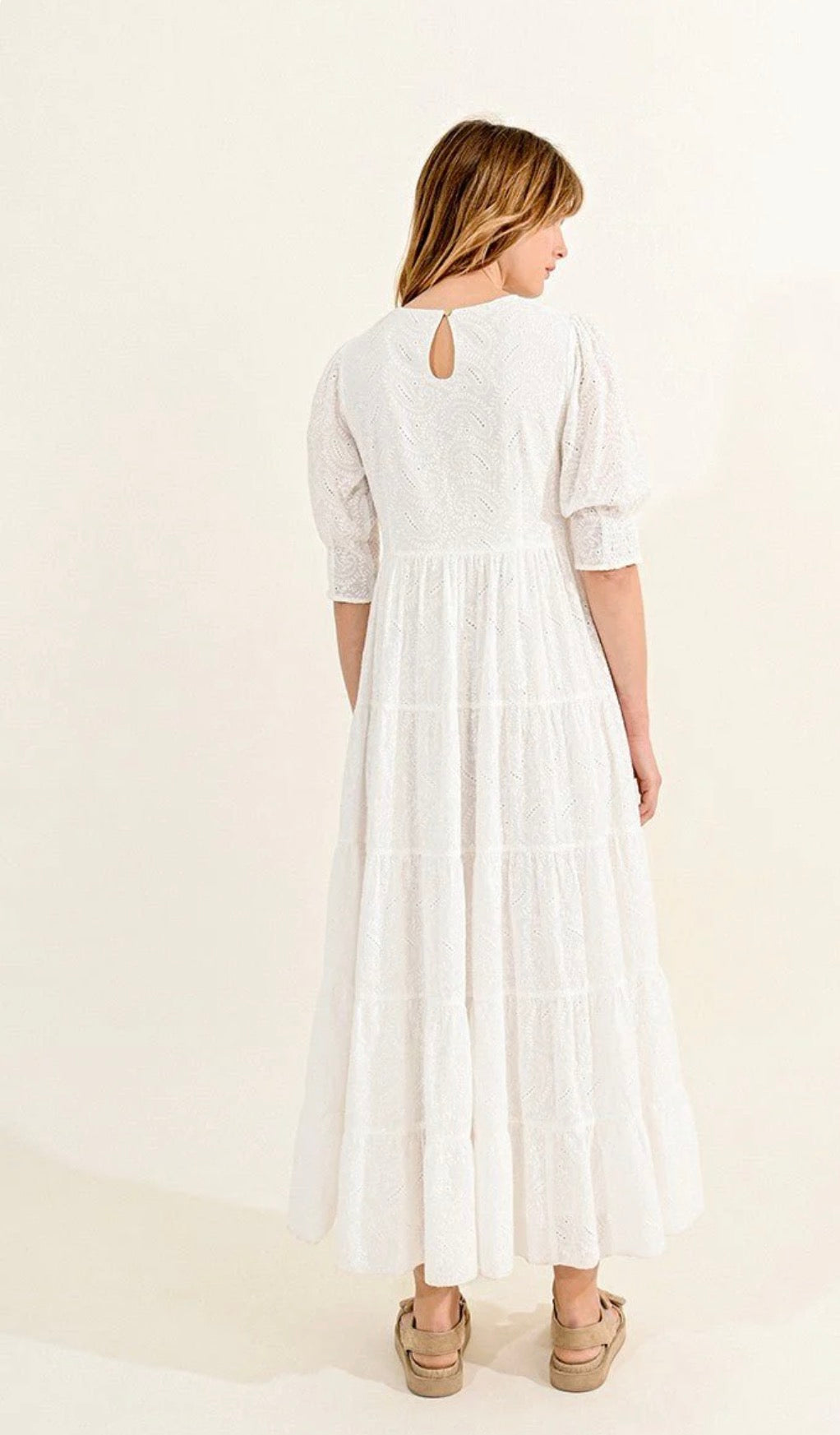 Smocked English Lace Dress