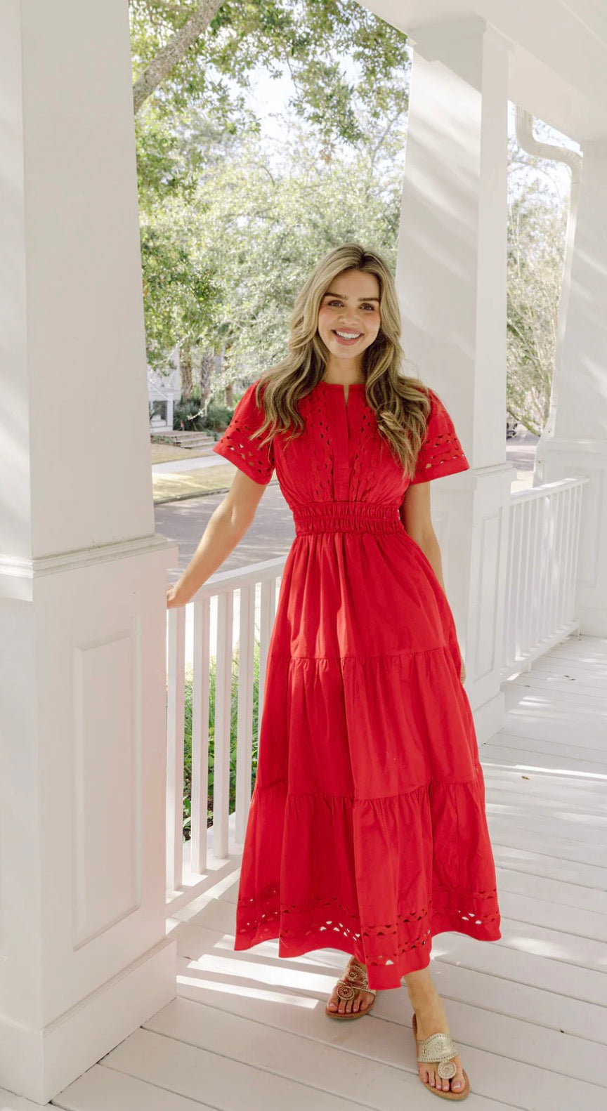 Red Ric Rac Maxi