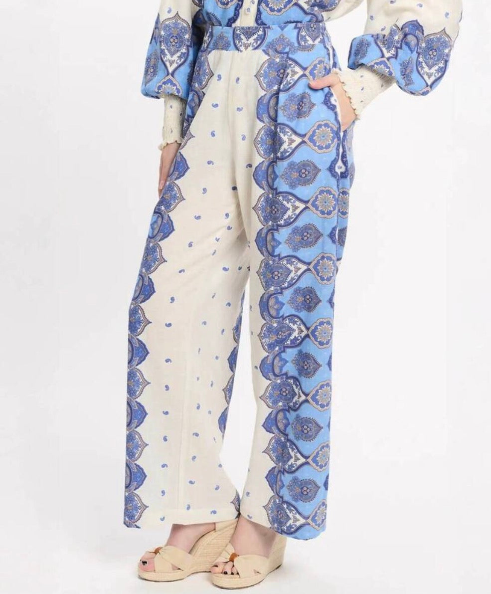 Tais Blue Pants